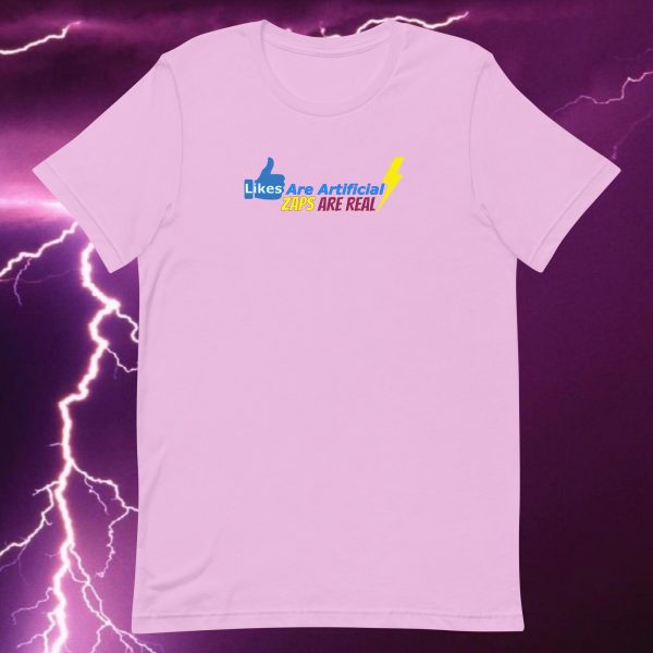 Zaps Are Real Tee - Image 3